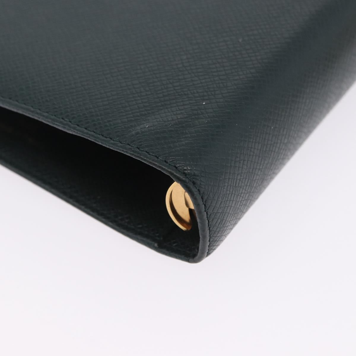 LOUIS VUITTON Taiga Agenda MM Day Planner Cover Epicea R20403 LV Auth ar14231