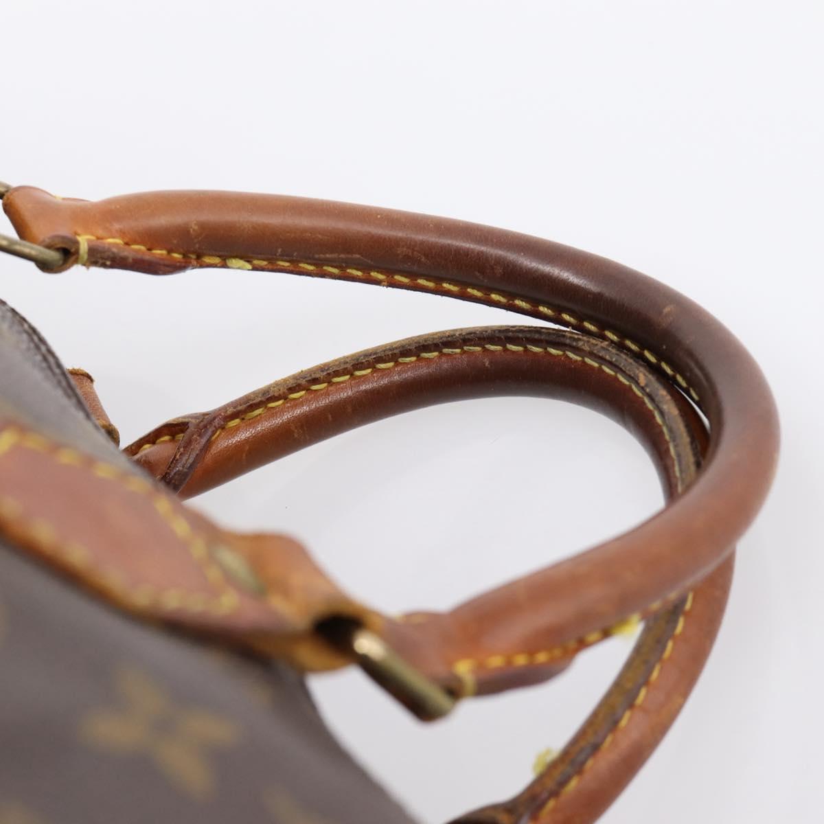 LOUIS VUITTON Monogram Speedy 35 Hand Bag M41524 LV Auth ar14247