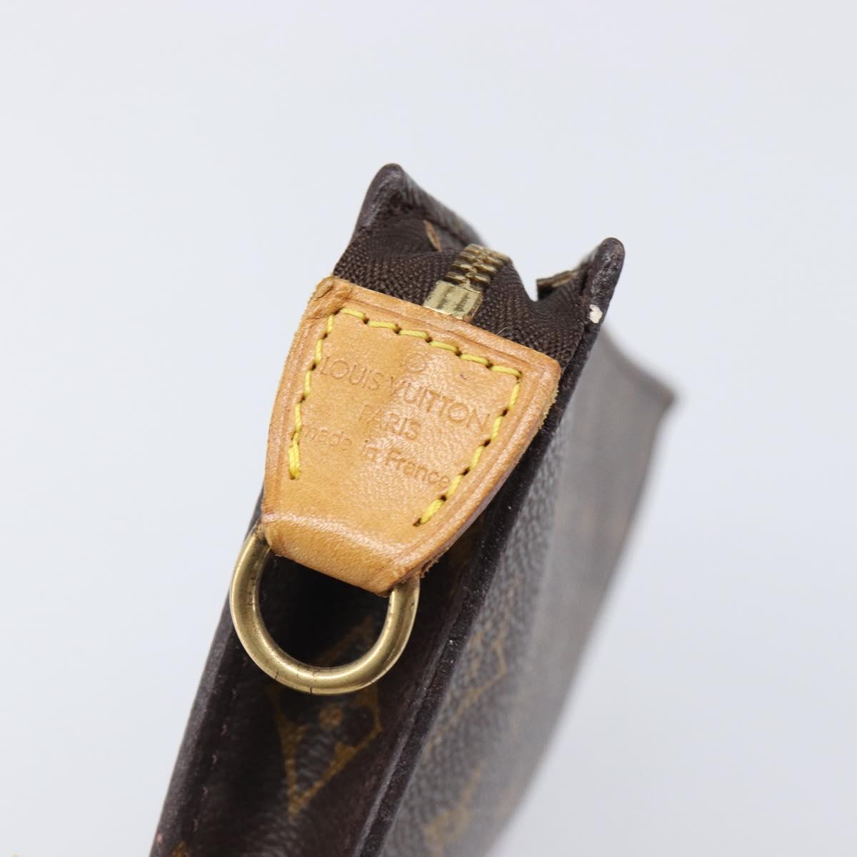 LOUIS VUITTON Monogram Bucket GM Pouch Accessory Pouch LV Auth ar14248
