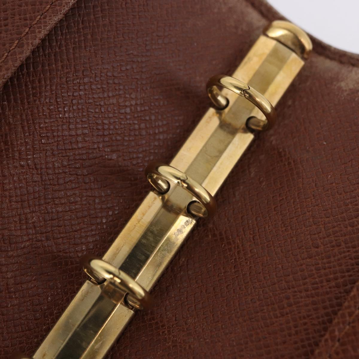LOUIS VUITTON Monogram Agenda PM Day Planner Cover R20005 LV Auth ar14249