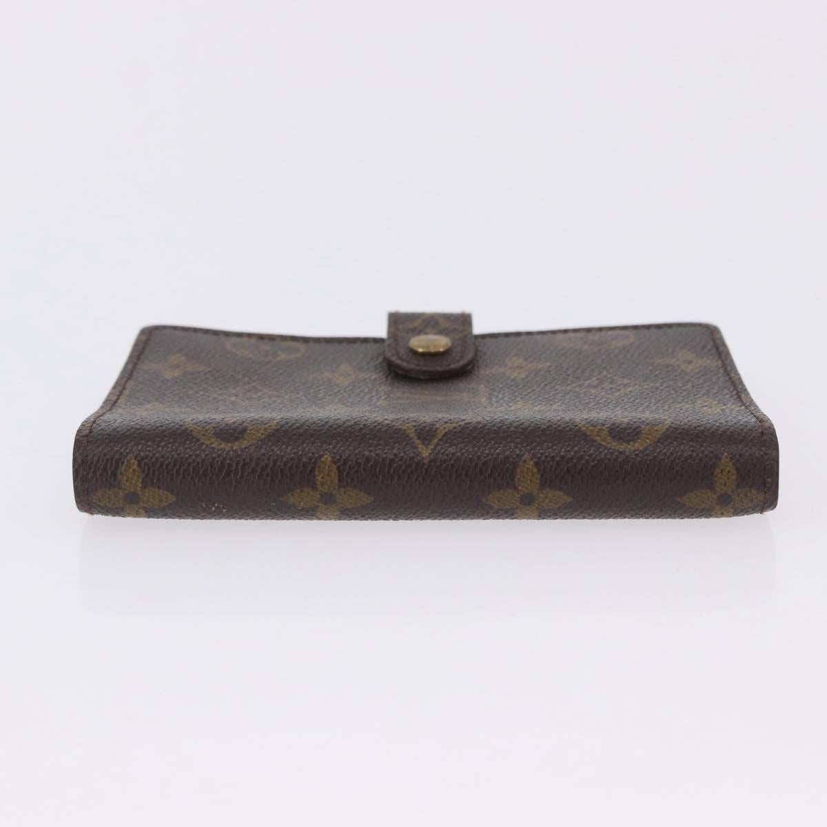 LOUIS VUITTON Monogram Agenda PM Day Planner Cover R20005 LV Auth ar14249