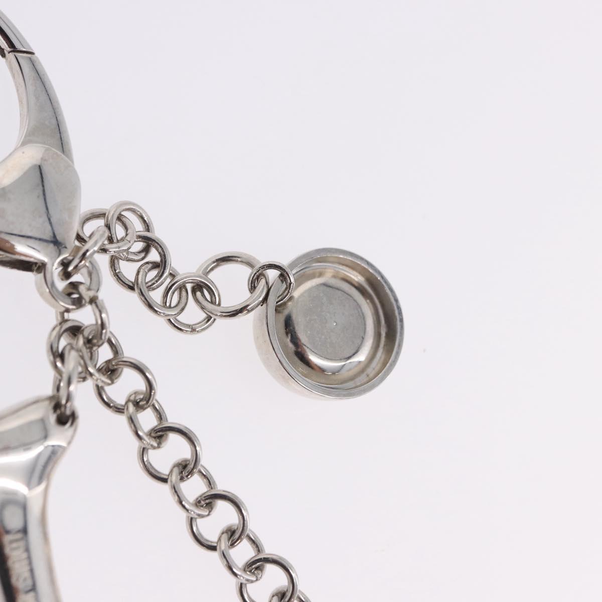 LOUIS VUITTON Bijoux Sack Baxter Charm Metal Silver M65178 LV Auth ar14252V