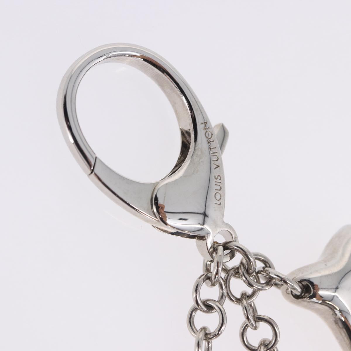 LOUIS VUITTON Bijoux Sack Baxter Charm Metal Silver M65178 LV Auth ar14252V