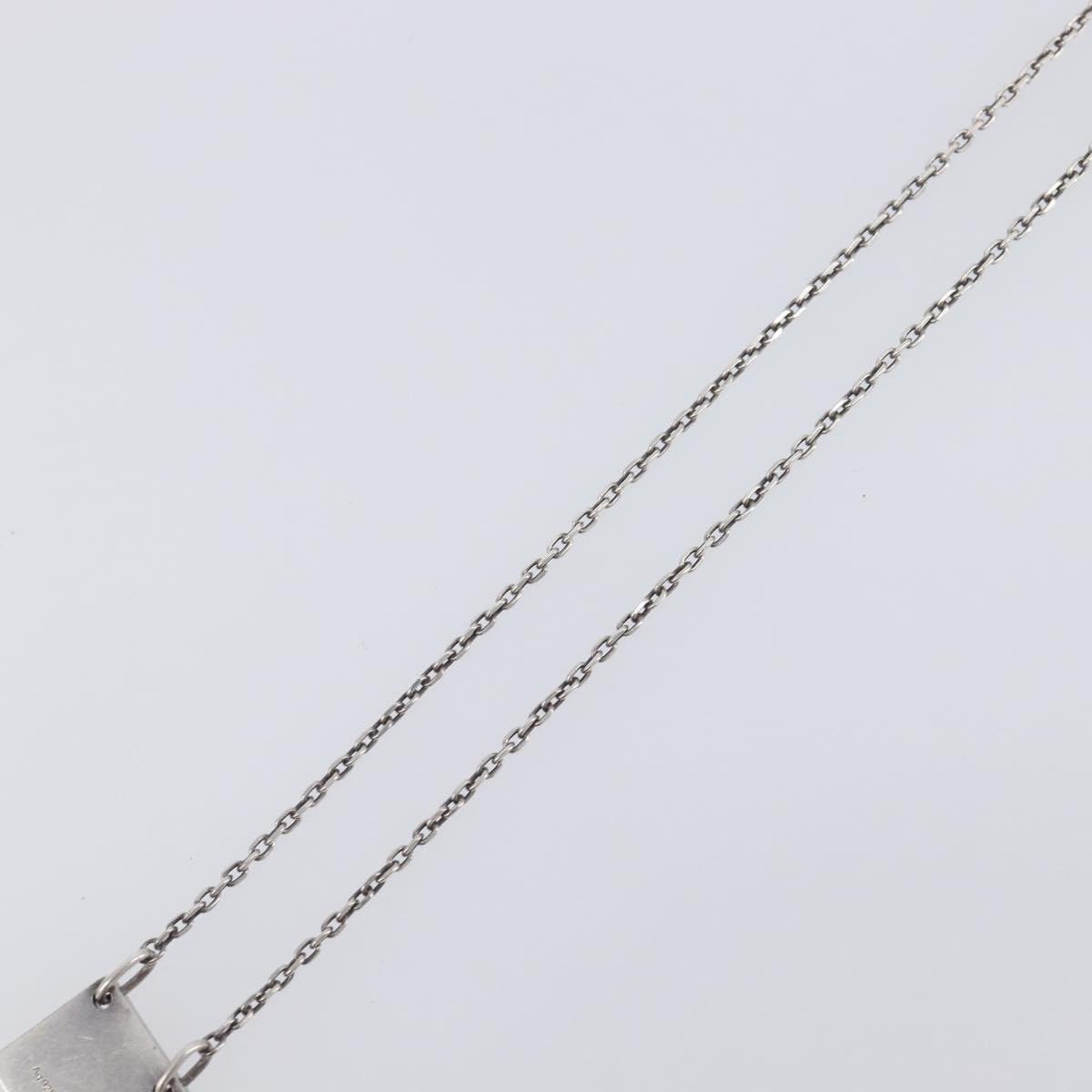 GUCCI Necklace Ag925 Silver Auth ar14263