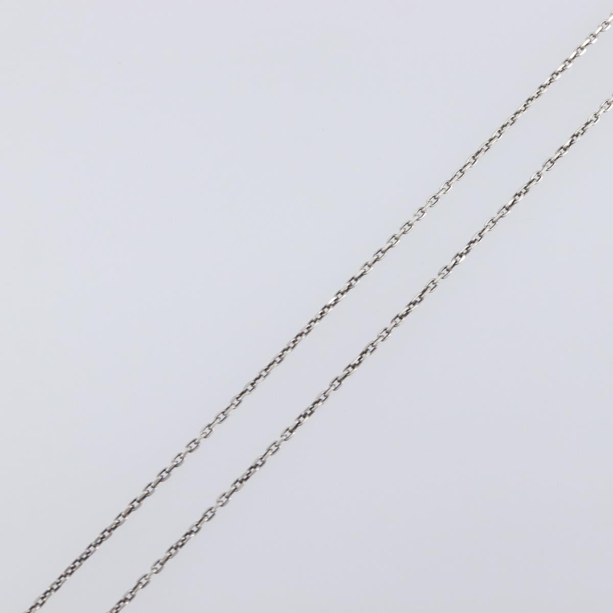 GUCCI Necklace Ag925 Silver Auth ar14263