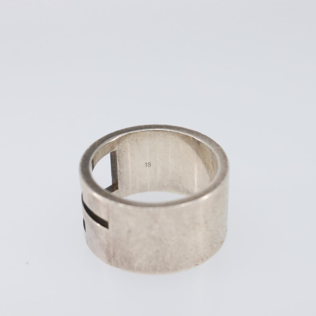GUCCI Ring Ag925 Silver Auth ar14264