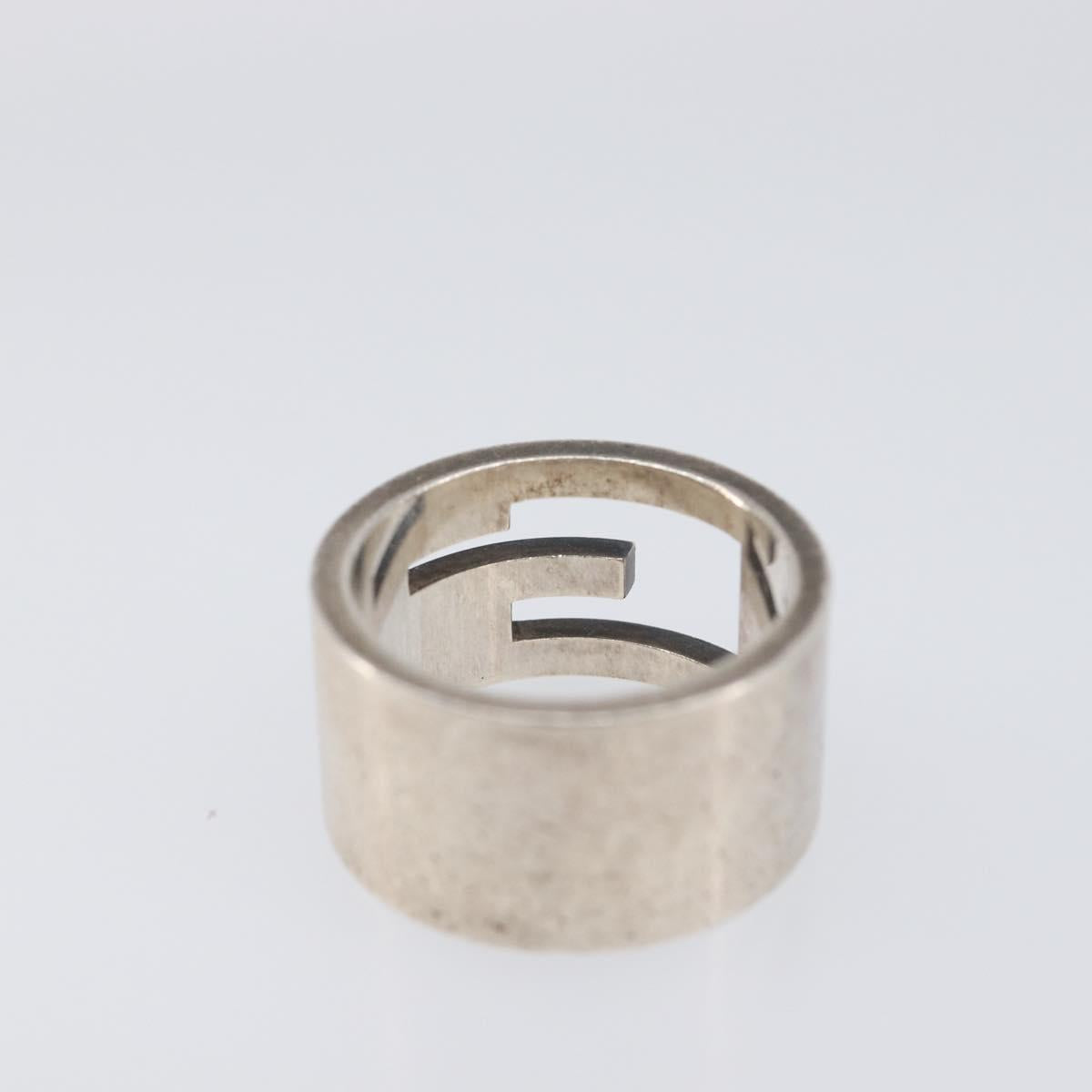 GUCCI Ring Ag925 Silver Auth ar14264
