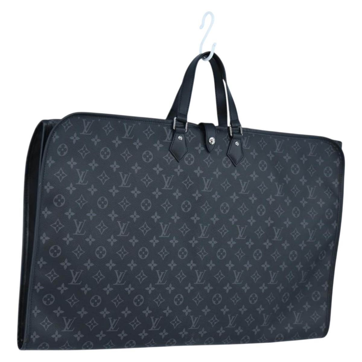 LOUIS VUITTON Monogram Eclipse Porto Abi 1 Garment Cover M43686 Auth ar14265SAM