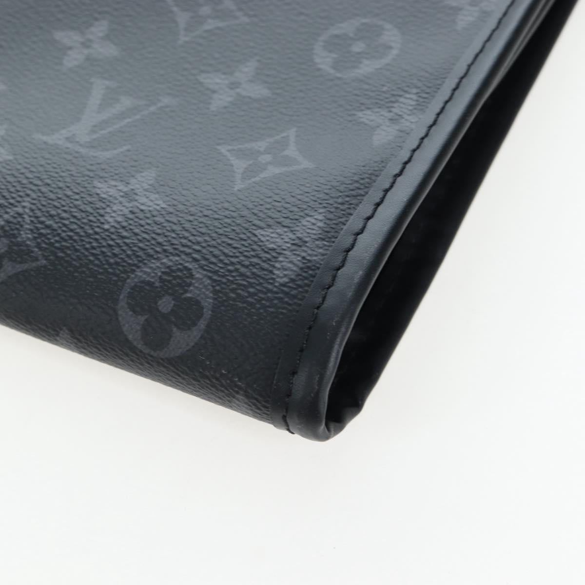 LOUIS VUITTON Monogram Eclipse Porto Abi 1 Garment Cover M43686 Auth ar14265SAM