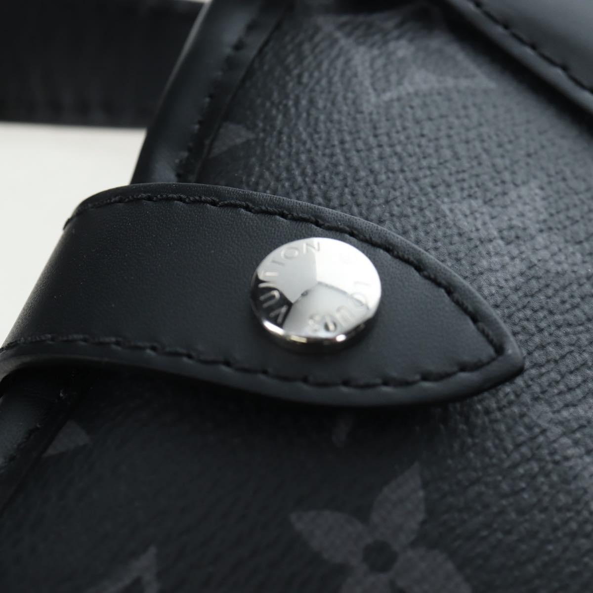 LOUIS VUITTON Monogram Eclipse Porto Abi 1 Garment Cover M43686 Auth ar14265SAM
