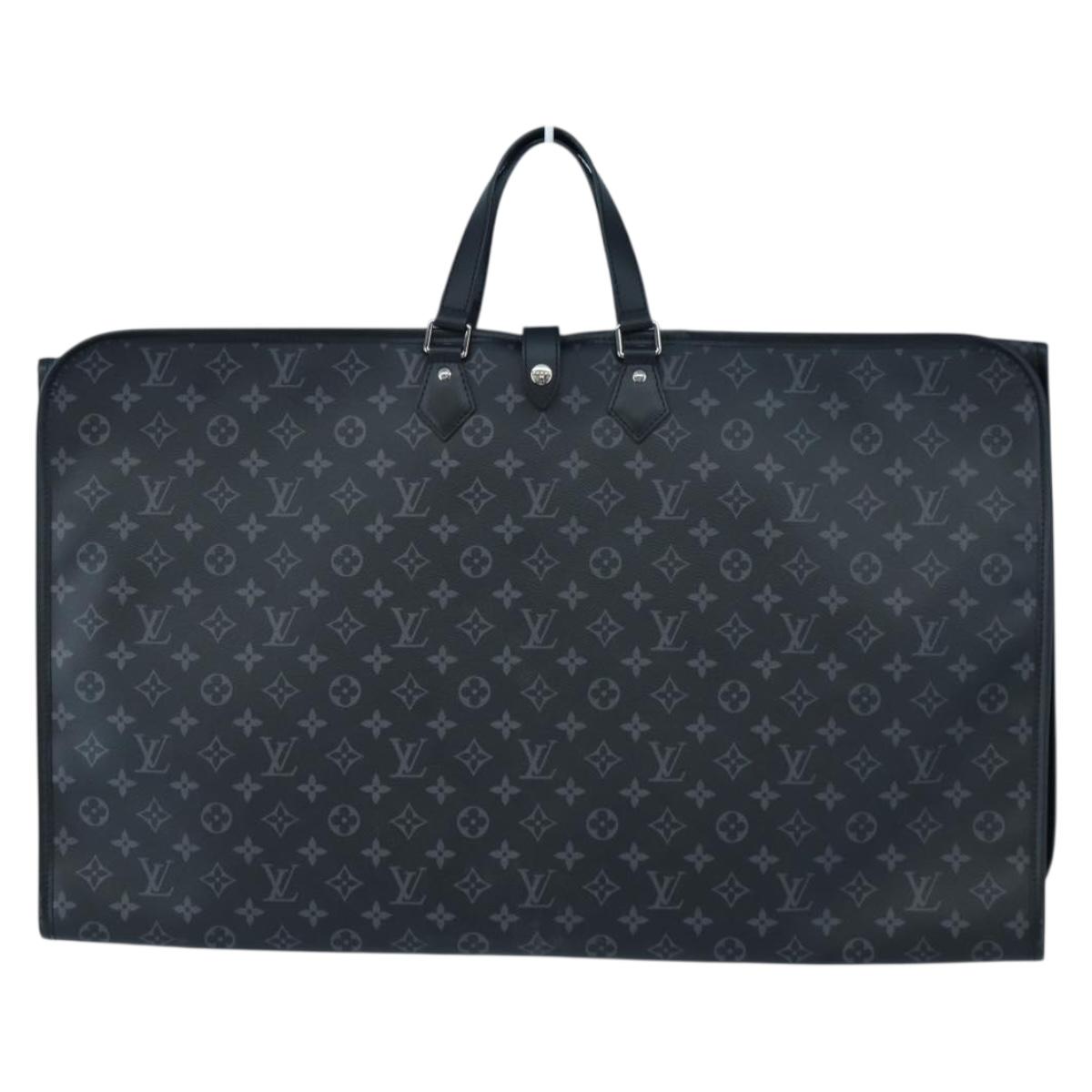LOUIS VUITTON Monogram Eclipse Porto Abi 1 Garment Cover M43686 Auth ar14265SAM