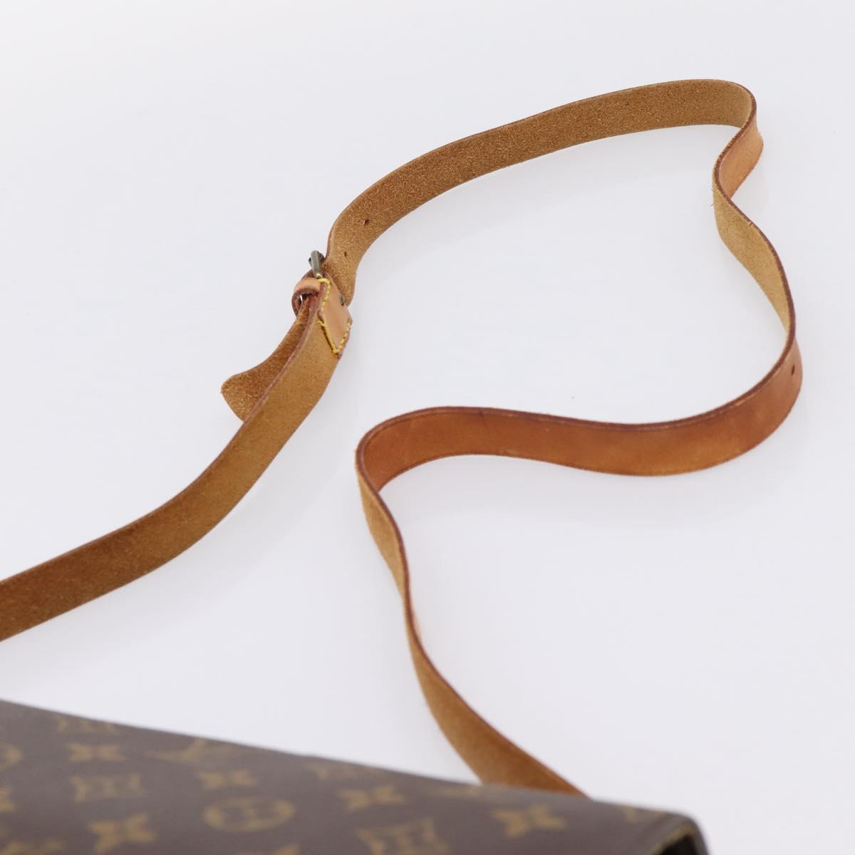 LOUIS VUITTON Monogram Cartouchiere GM Shoulder Bag M51252 LV Auth ar14279