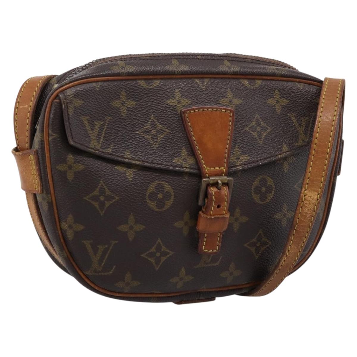 LOUIS VUITTON Monogram Jeune Fille PM Shoulder Bag M51227 LV Auth ar14280