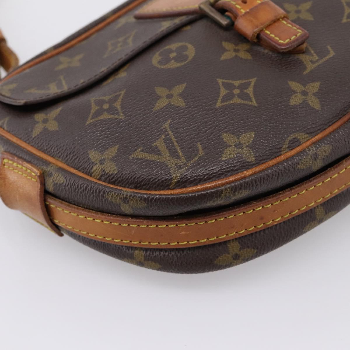 LOUIS VUITTON Monogram Jeune Fille PM Shoulder Bag M51227 LV Auth ar14280