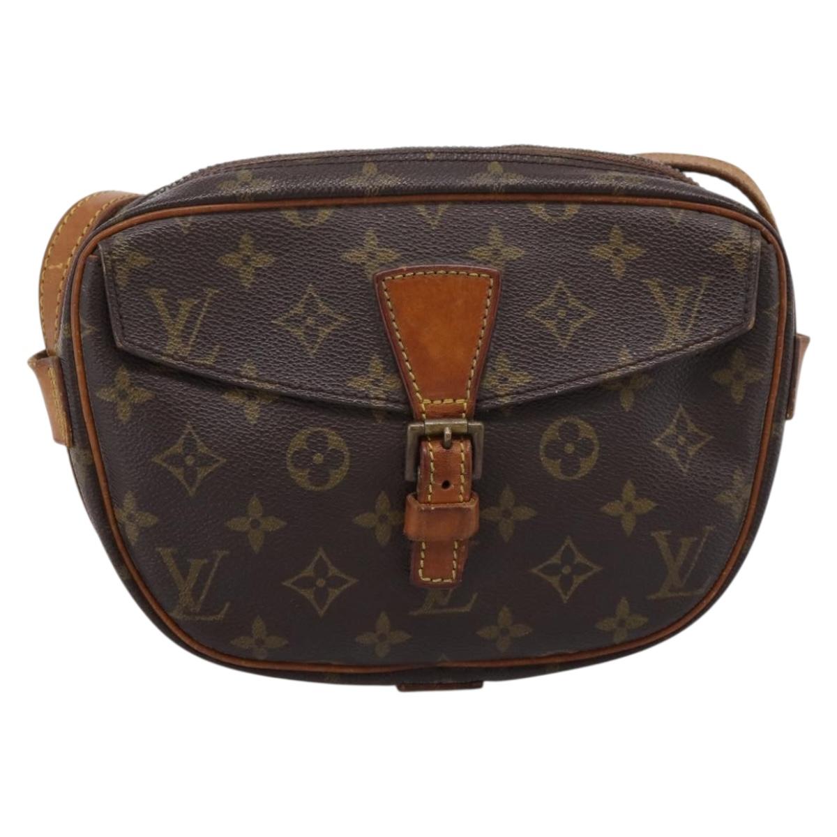 LOUIS VUITTON Monogram Jeune Fille PM Shoulder Bag M51227 LV Auth ar14280