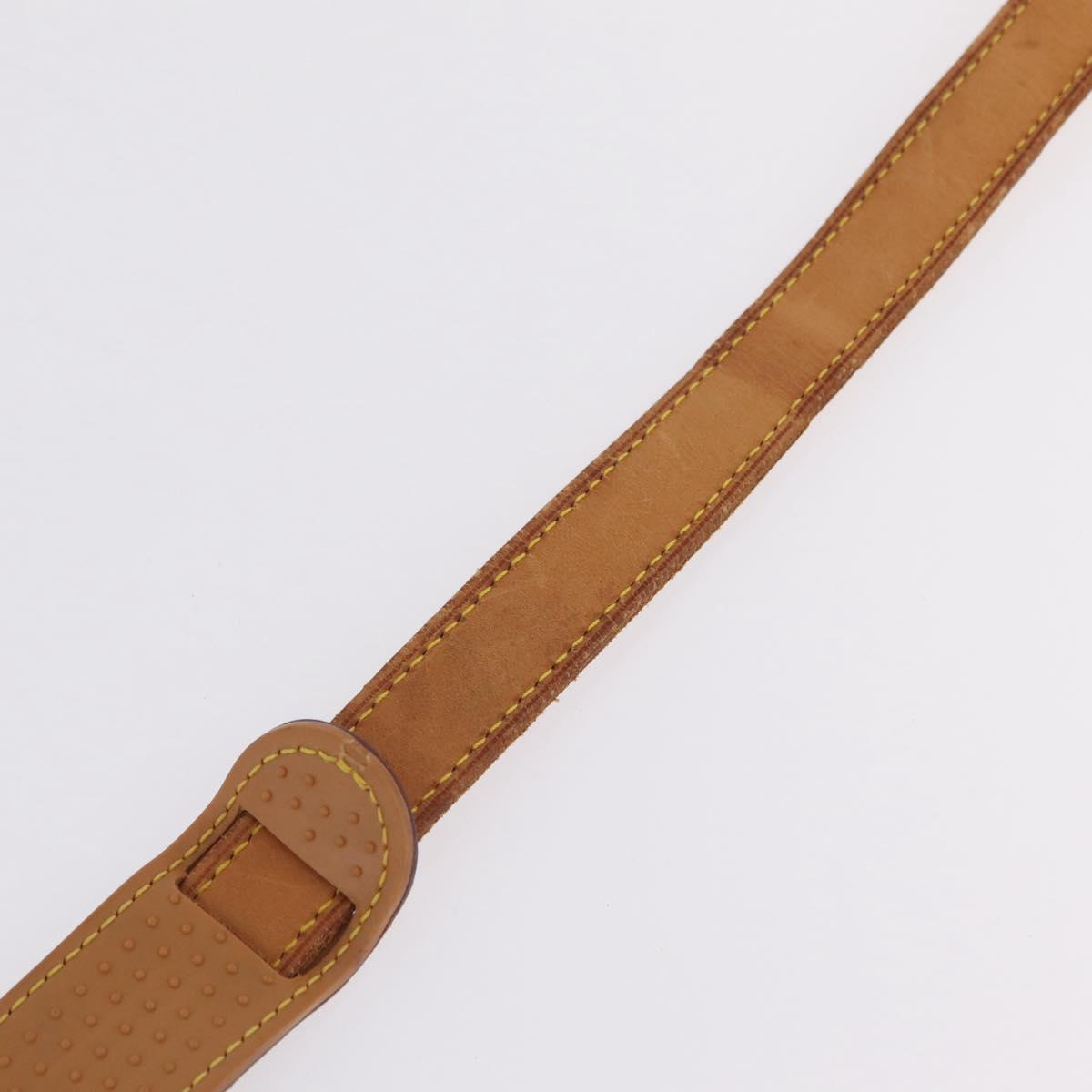 LOUIS VUITTON Adjustable Shoulder Strap 35.8""-42.9"" Beige LV Auth ar14286