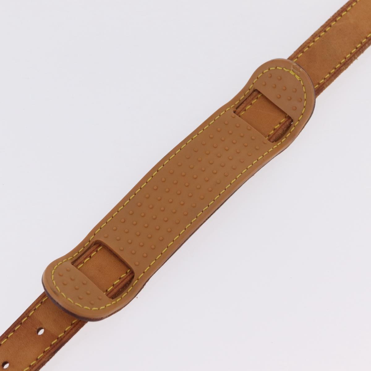 LOUIS VUITTON Adjustable Shoulder Strap 35.8""-42.9"" Beige LV Auth ar14286