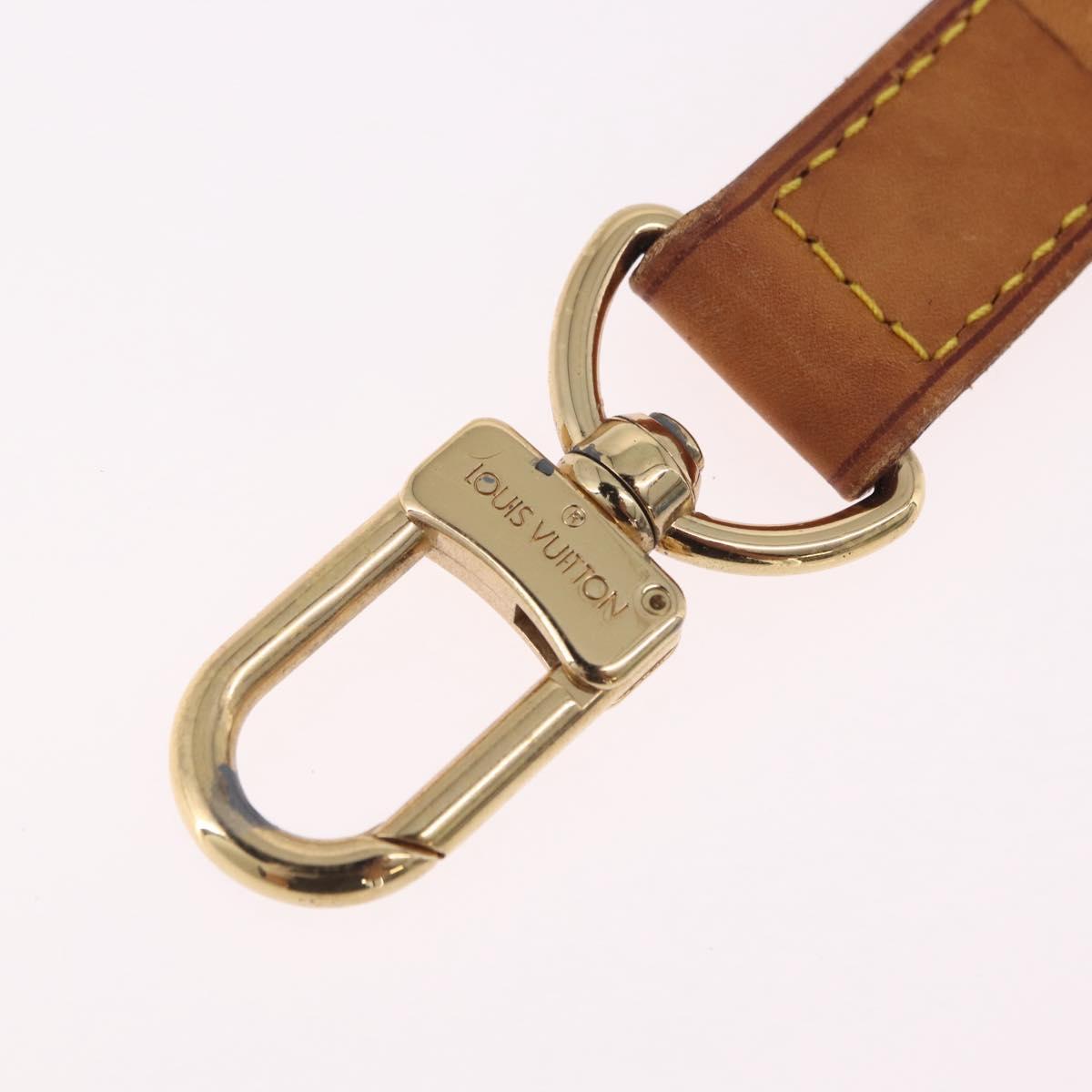 LOUIS VUITTON Adjustable Shoulder Strap 35.8""-42.9"" Beige LV Auth ar14286