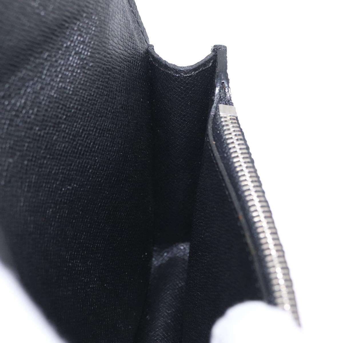 LOUIS VUITTON Graphite Ceinture Pochette Homme Pouch M6837 LV Auth ar14287