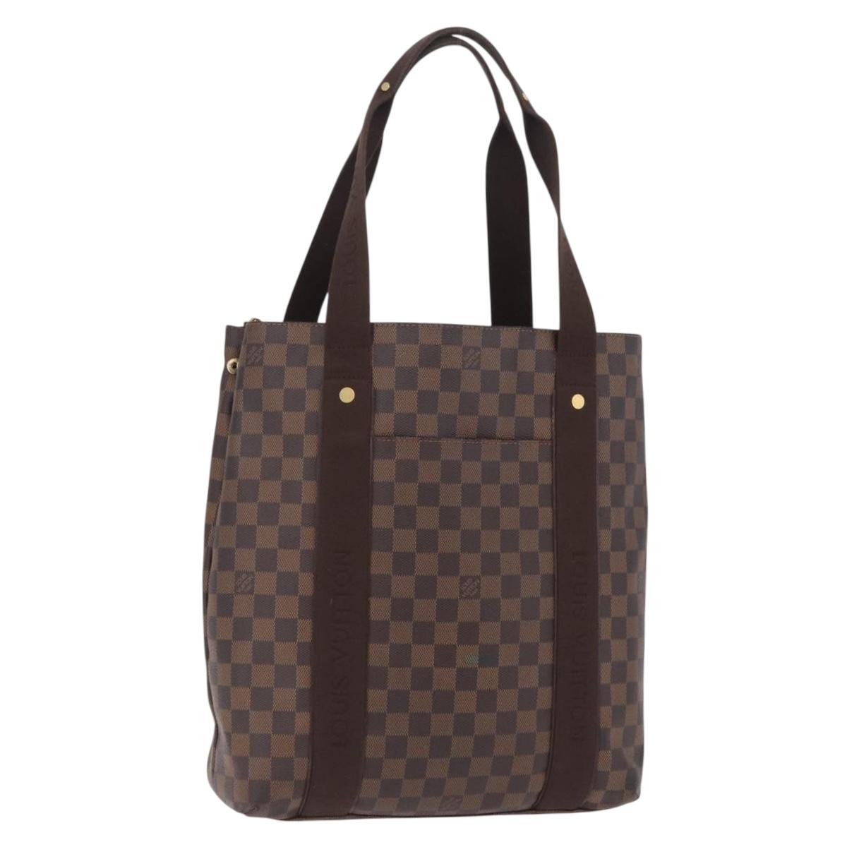 LOUIS VUITTON Damier Ebene Kababobur Tote Bag N52006 LV Auth ar14288