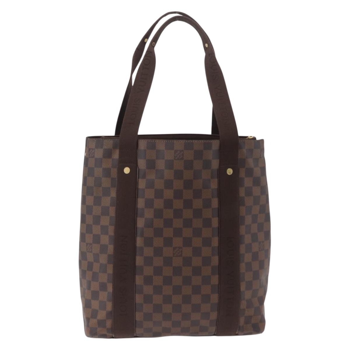 LOUIS VUITTON Damier Ebene Kababobur Tote Bag N52006 LV Auth ar14288