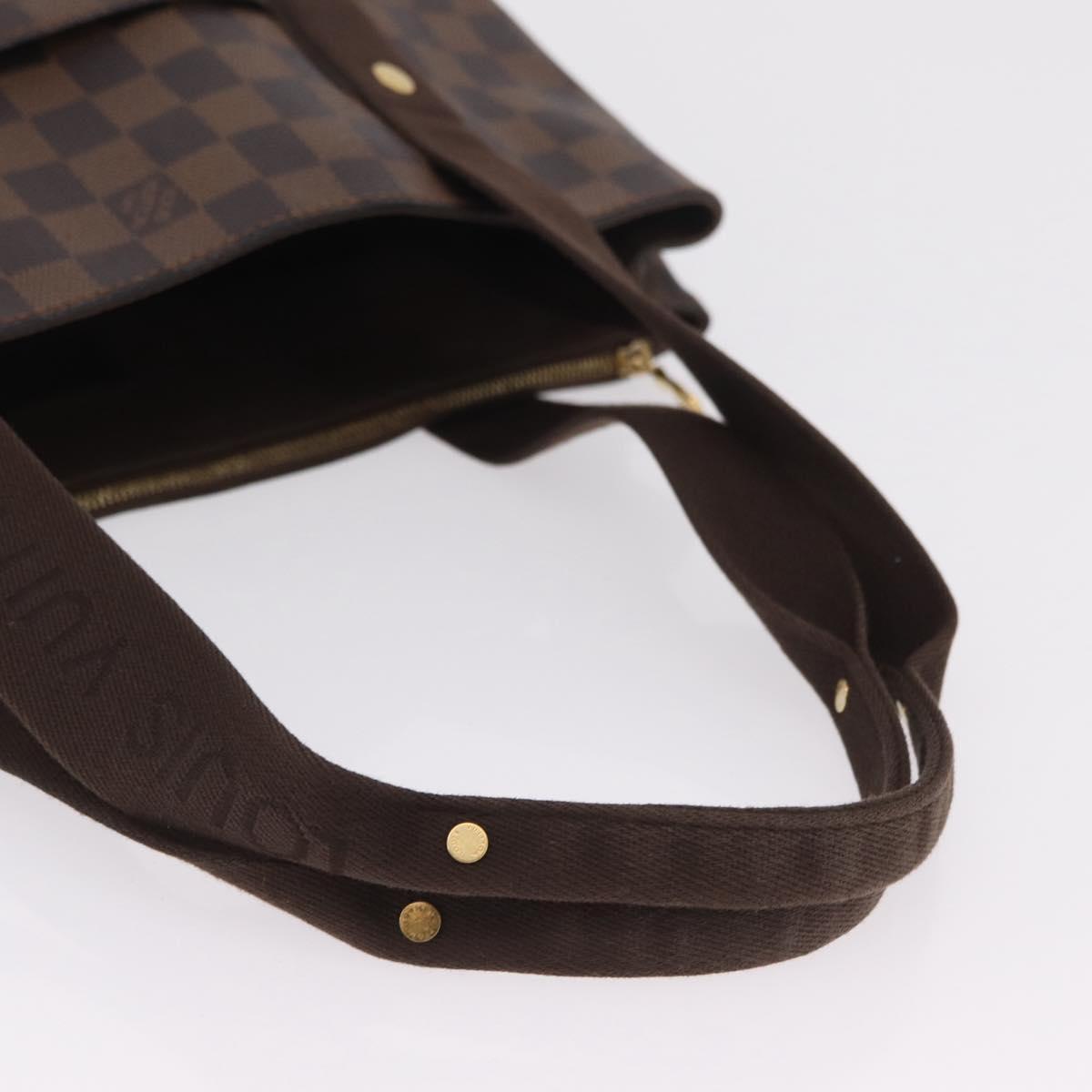 LOUIS VUITTON Damier Ebene Kababobur Tote Bag N52006 LV Auth ar14288
