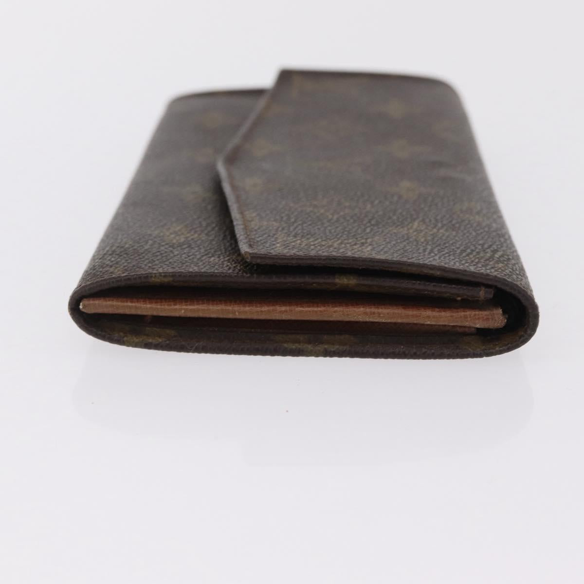 LOUIS VUITTON Monogram Wallet 2 Set LV Auth ar14293
