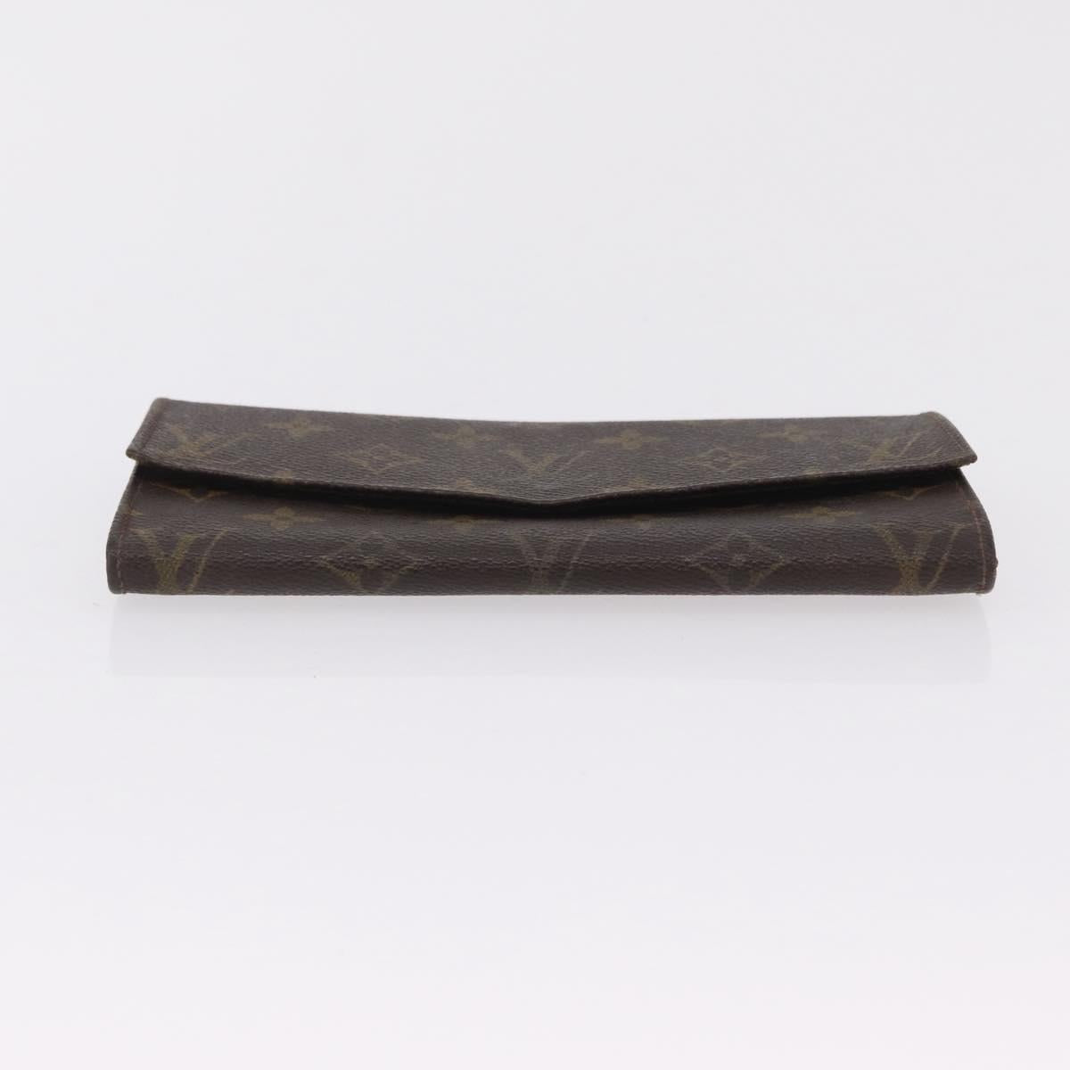 LOUIS VUITTON Monogram Wallet 2 Set LV Auth ar14293