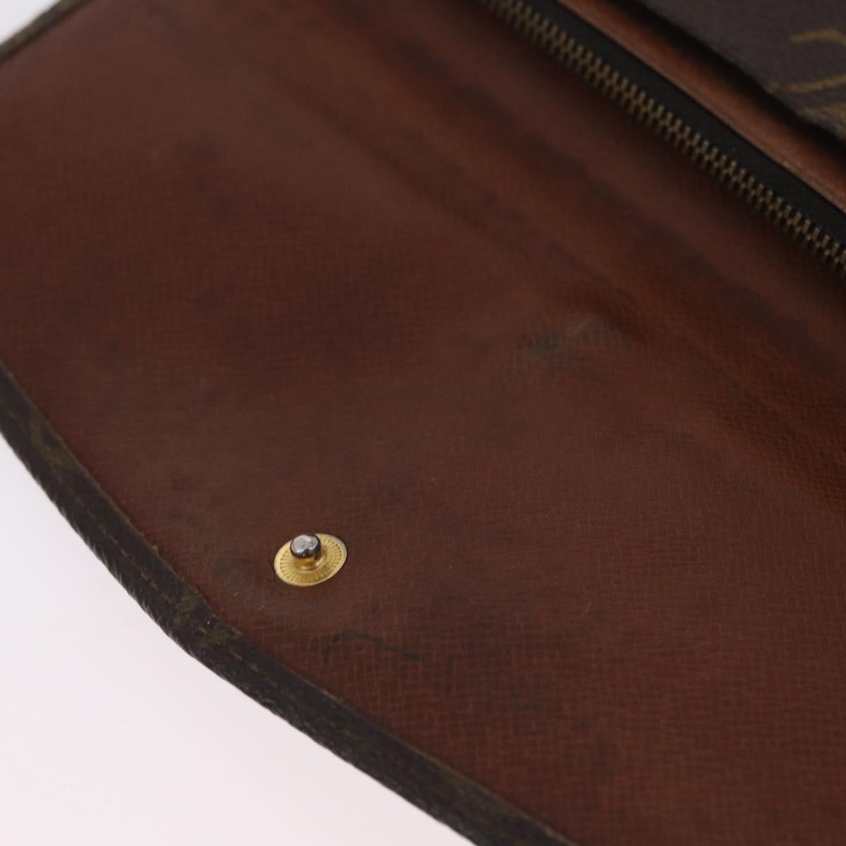 LOUIS VUITTON Monogram Wallet 2 Set LV Auth ar14293