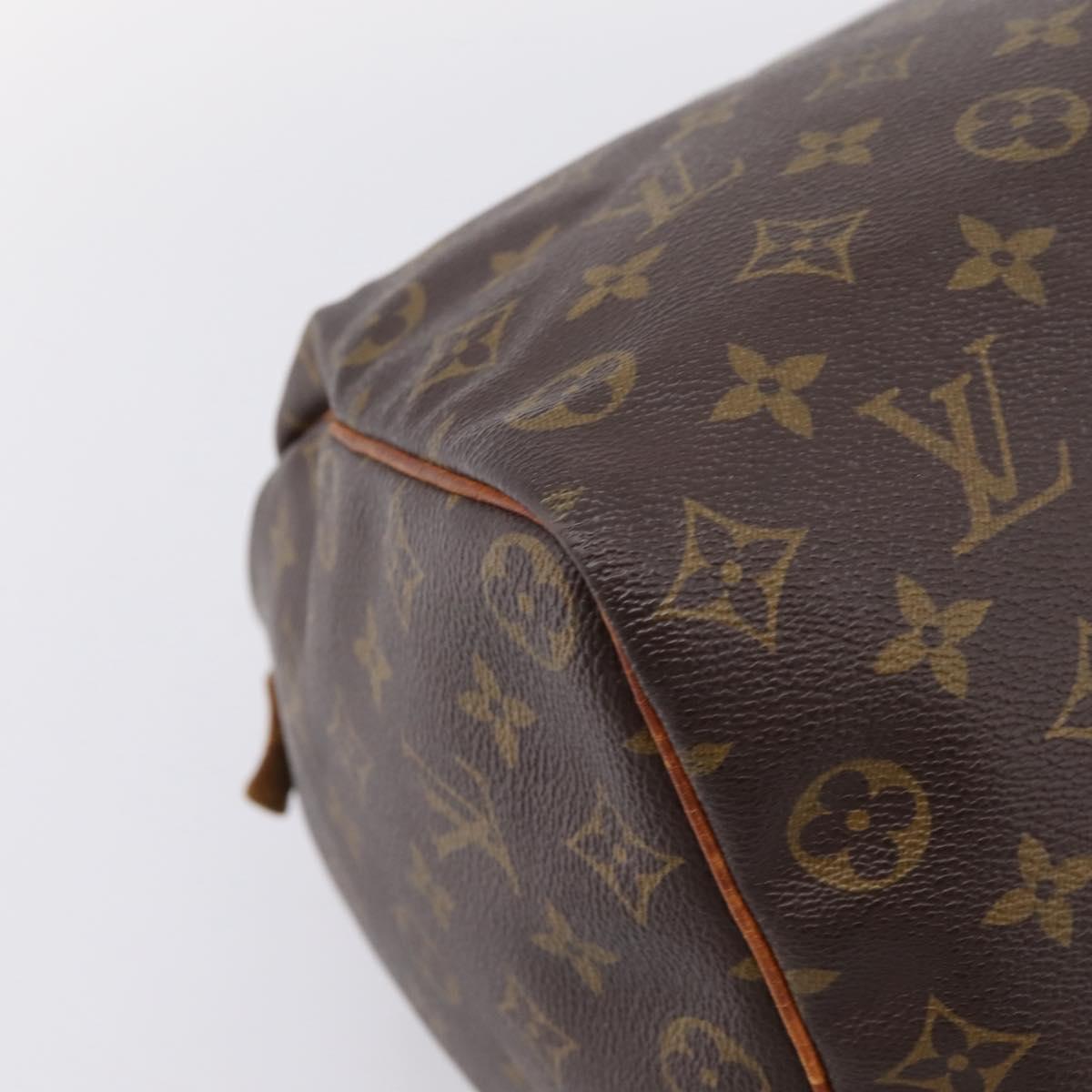 LOUIS VUITTON Monogram Speedy 35 Hand Bag M41524 LV Auth ar14308