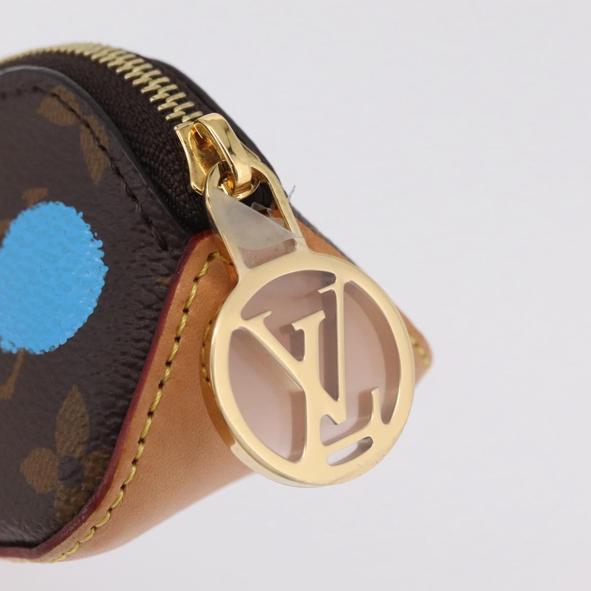 LOUIS VUITTON Yayoi Kusama Trousse Elizabeth Pen Case GI0886 LV Auth ar14312SAM