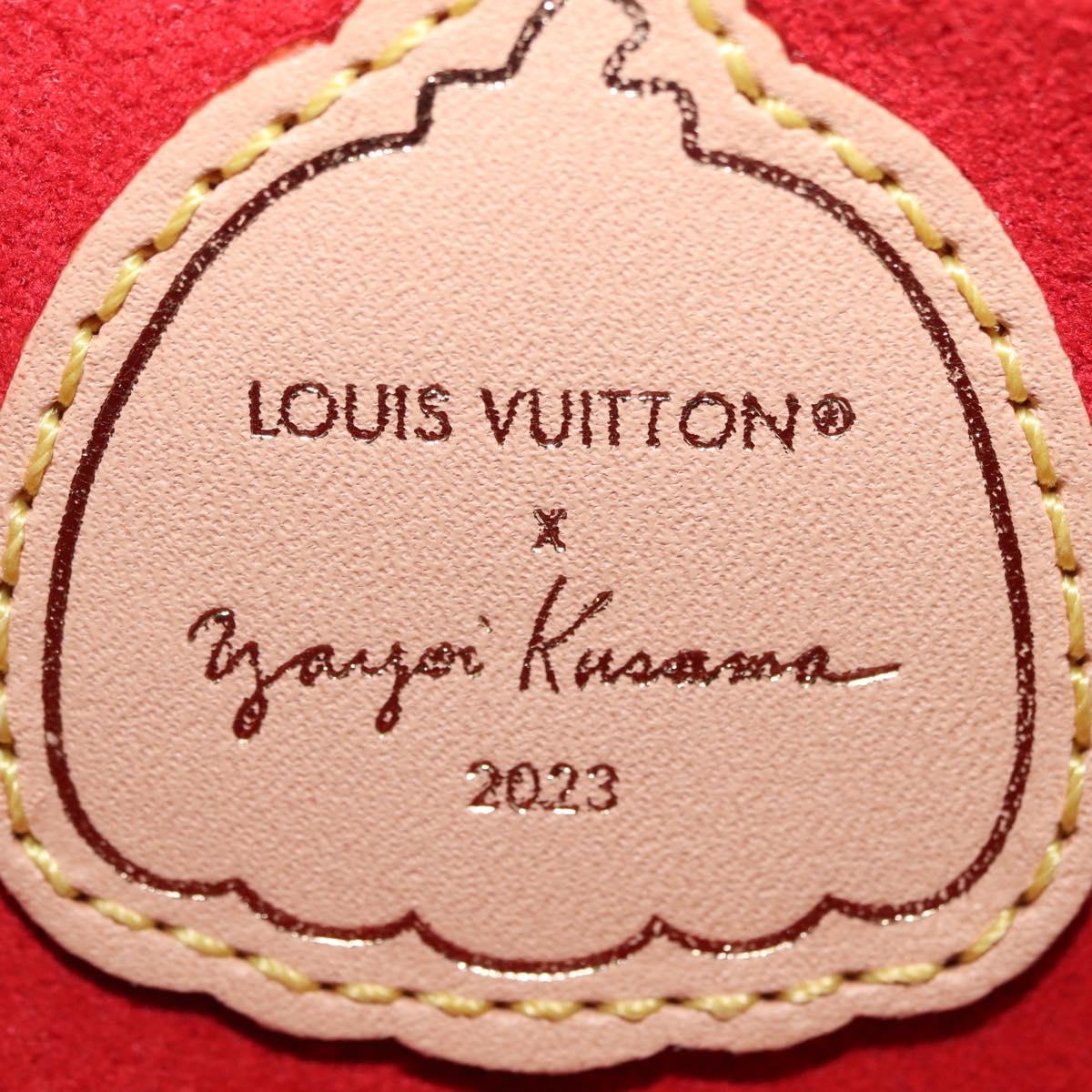 LOUIS VUITTON Yayoi Kusama Trousse Elizabeth Pen Case GI0886 LV Auth ar14312SAM