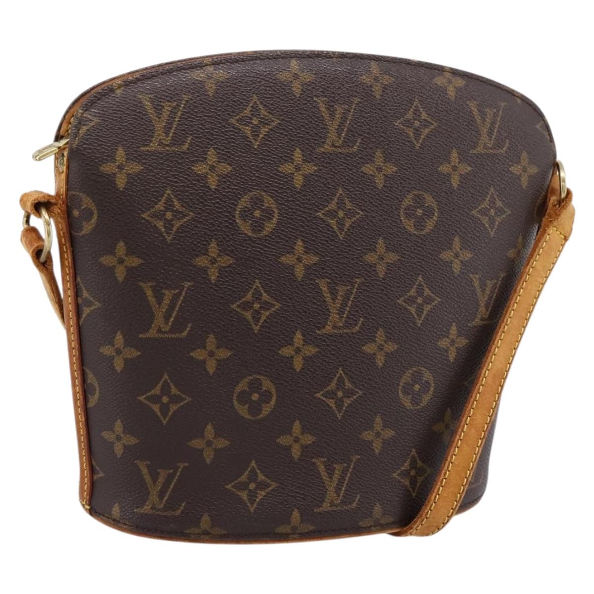 LOUIS VUITTON Monogram Drouot Shoulder Shoulder Bag M51290 LV Auth ar14323