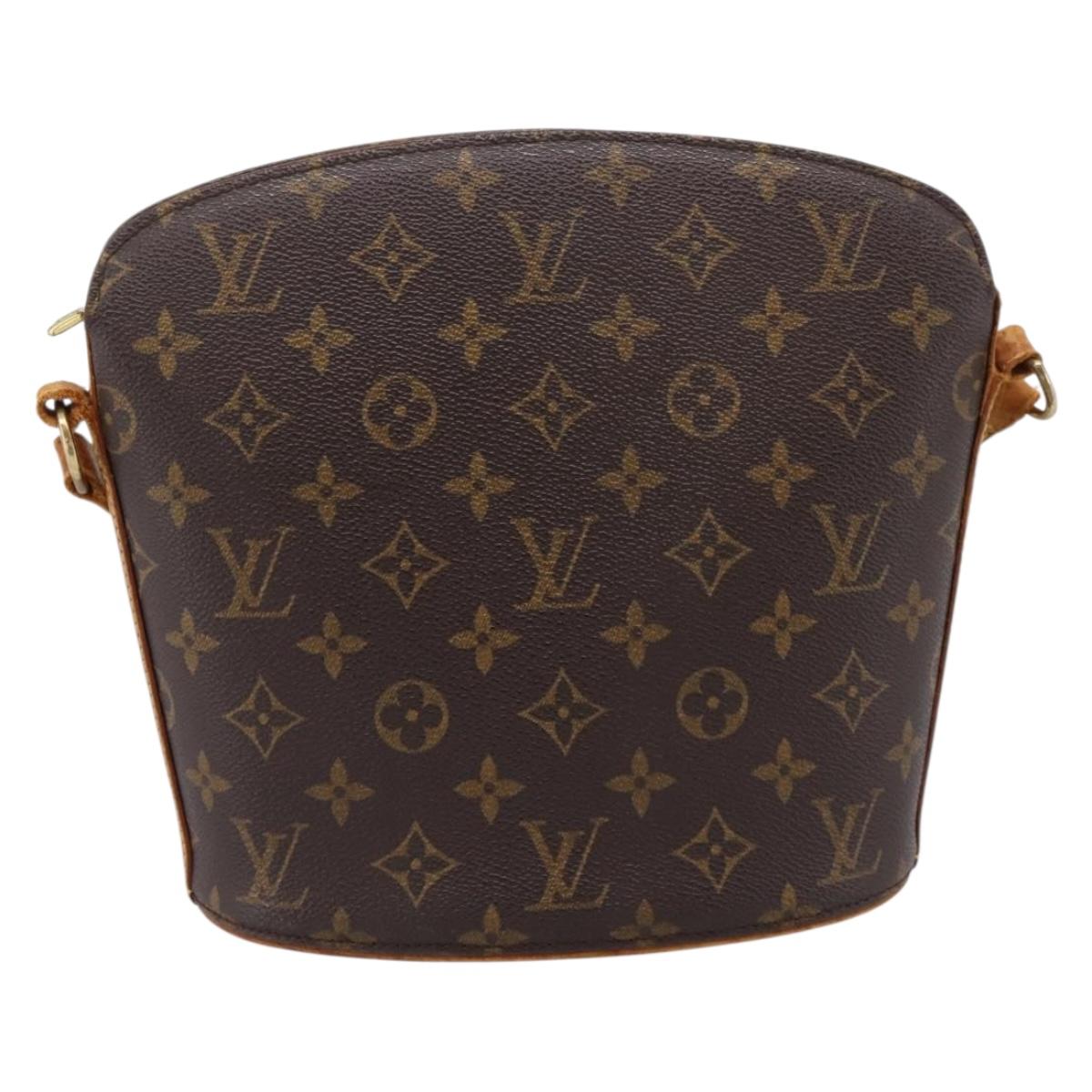 LOUIS VUITTON Monogram Drouot Shoulder Shoulder Bag M51290 LV Auth ar14323