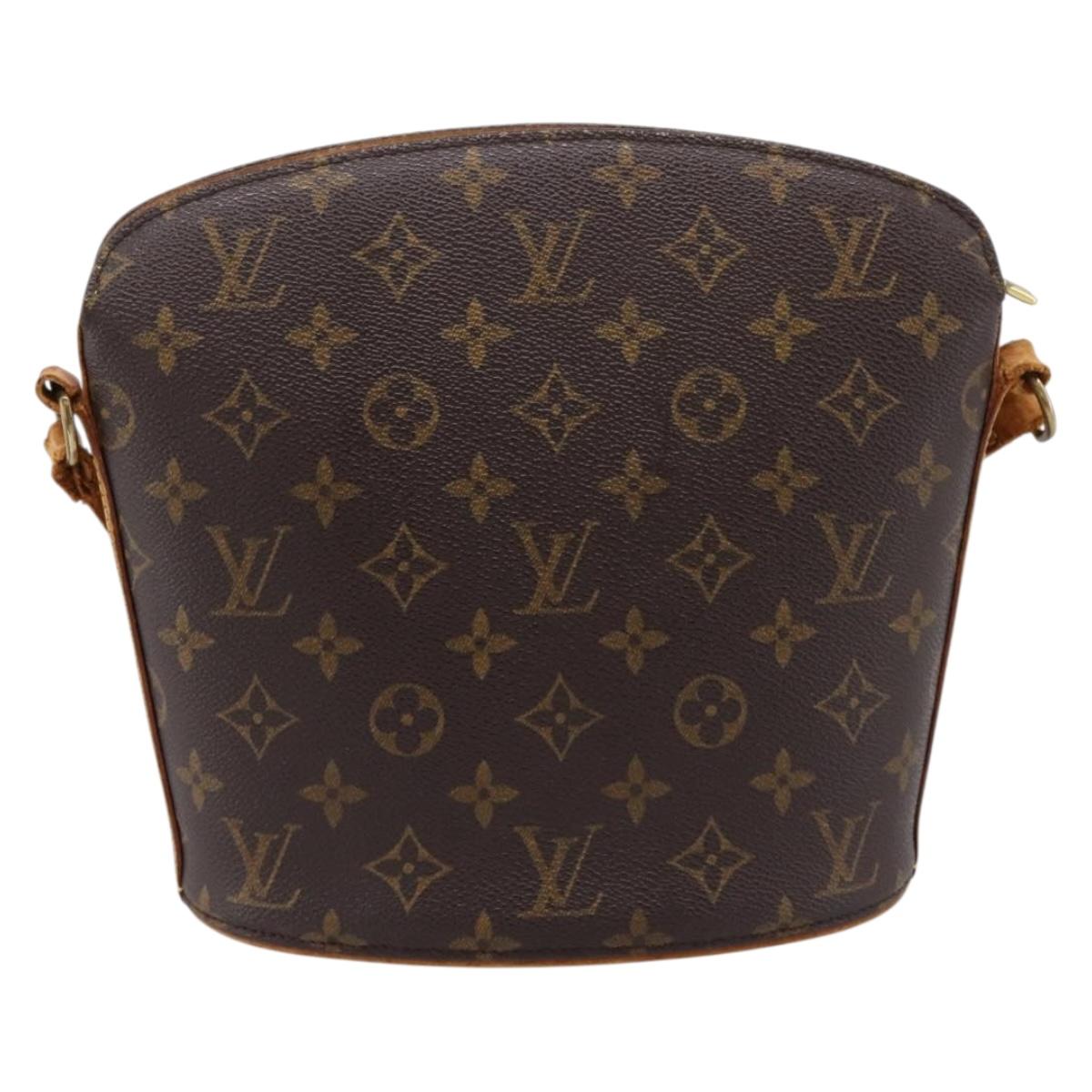 LOUIS VUITTON Monogram Drouot Shoulder Shoulder Bag M51290 LV Auth ar14323