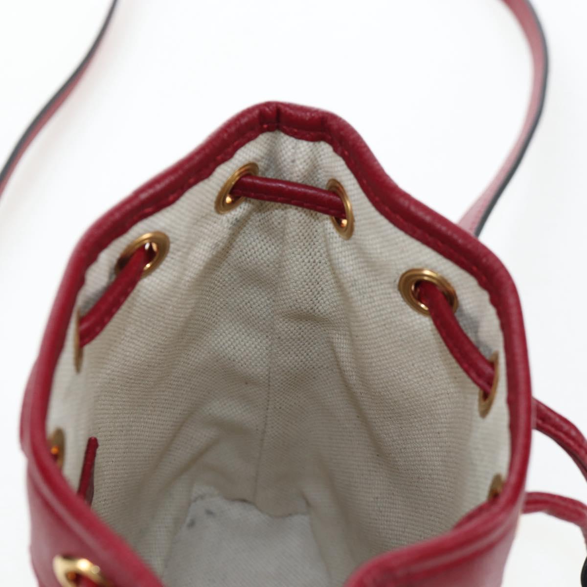 GUCCI Micro GG Supreme Doraemon Collaboration Bag PVC 647801 Auth ar14325SAM