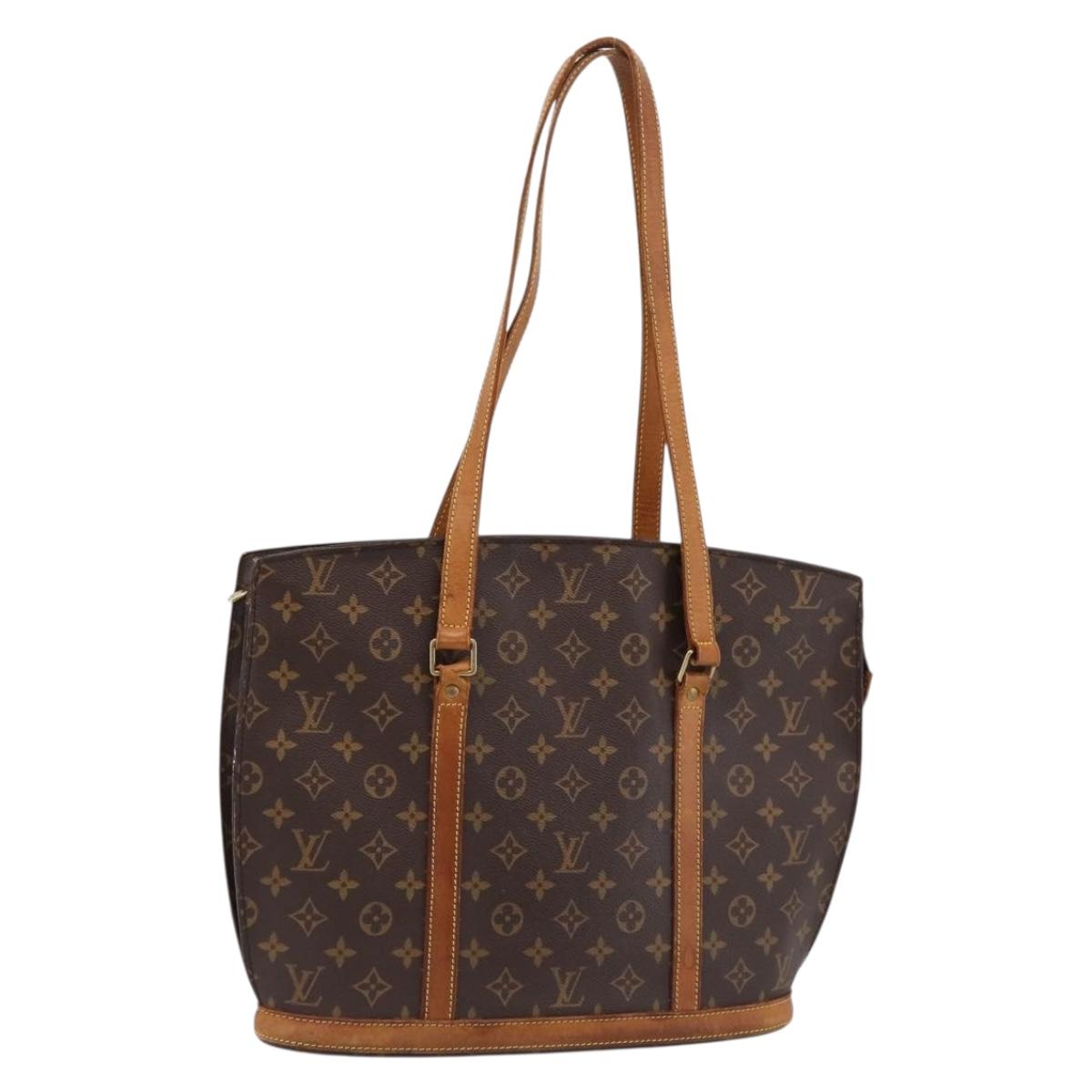 LOUIS VUITTON Monogram Babylone Tote Bag M51102 LV Auth ar14326
