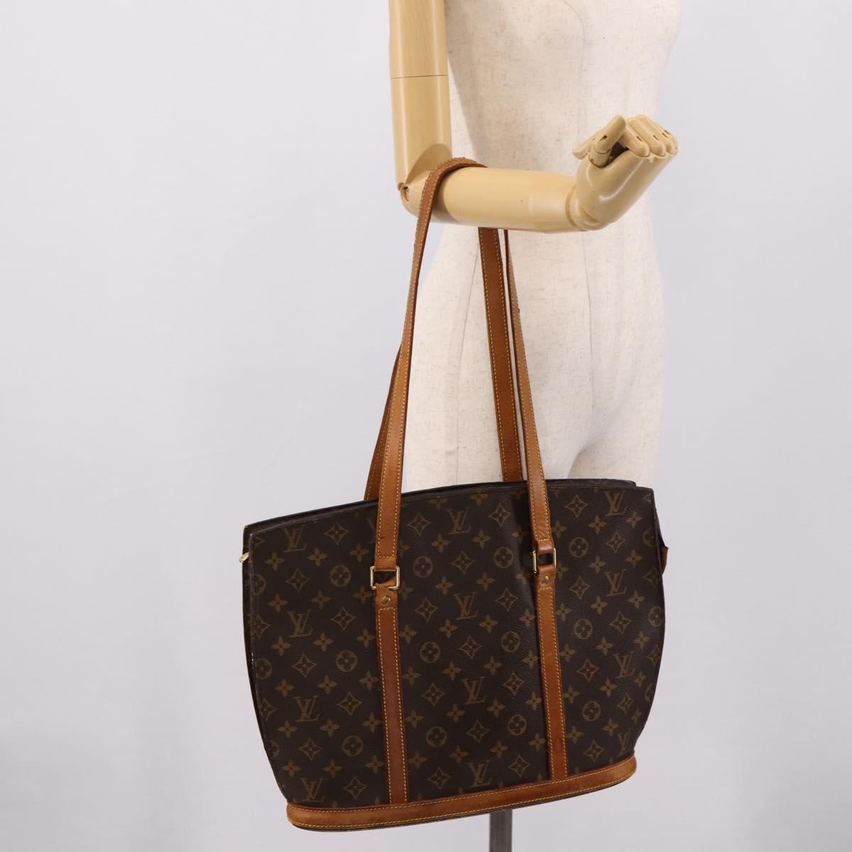 LOUIS VUITTON Monogram Babylone Tote Bag M51102 LV Auth ar14326