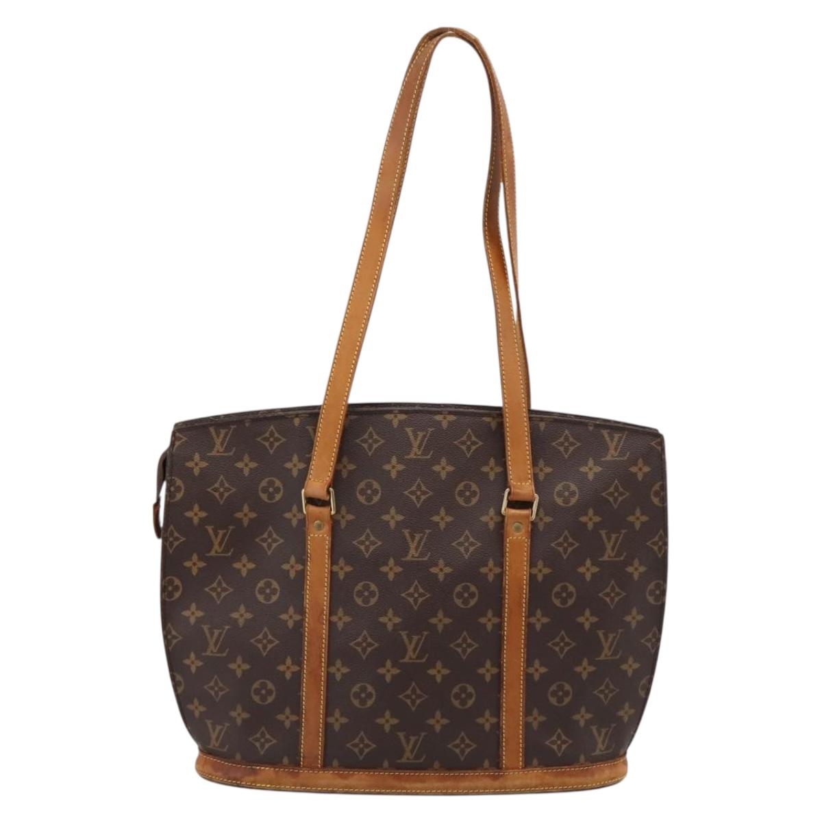 LOUIS VUITTON Monogram Babylone Tote Bag M51102 LV Auth ar14326