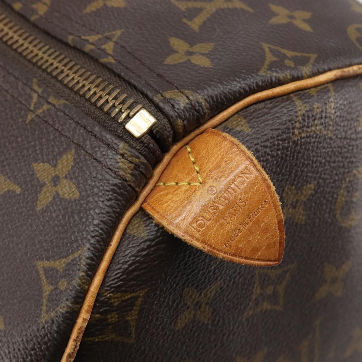 LOUIS VUITTON Monogram Keepall 55 Boston Bag M41424 LV Auth ar14327