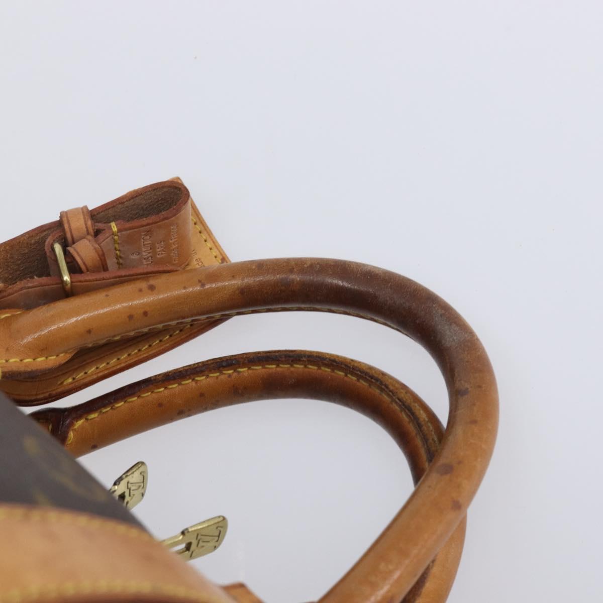 LOUIS VUITTON Monogram Keepall 55 Boston Bag M41424 LV Auth ar14327