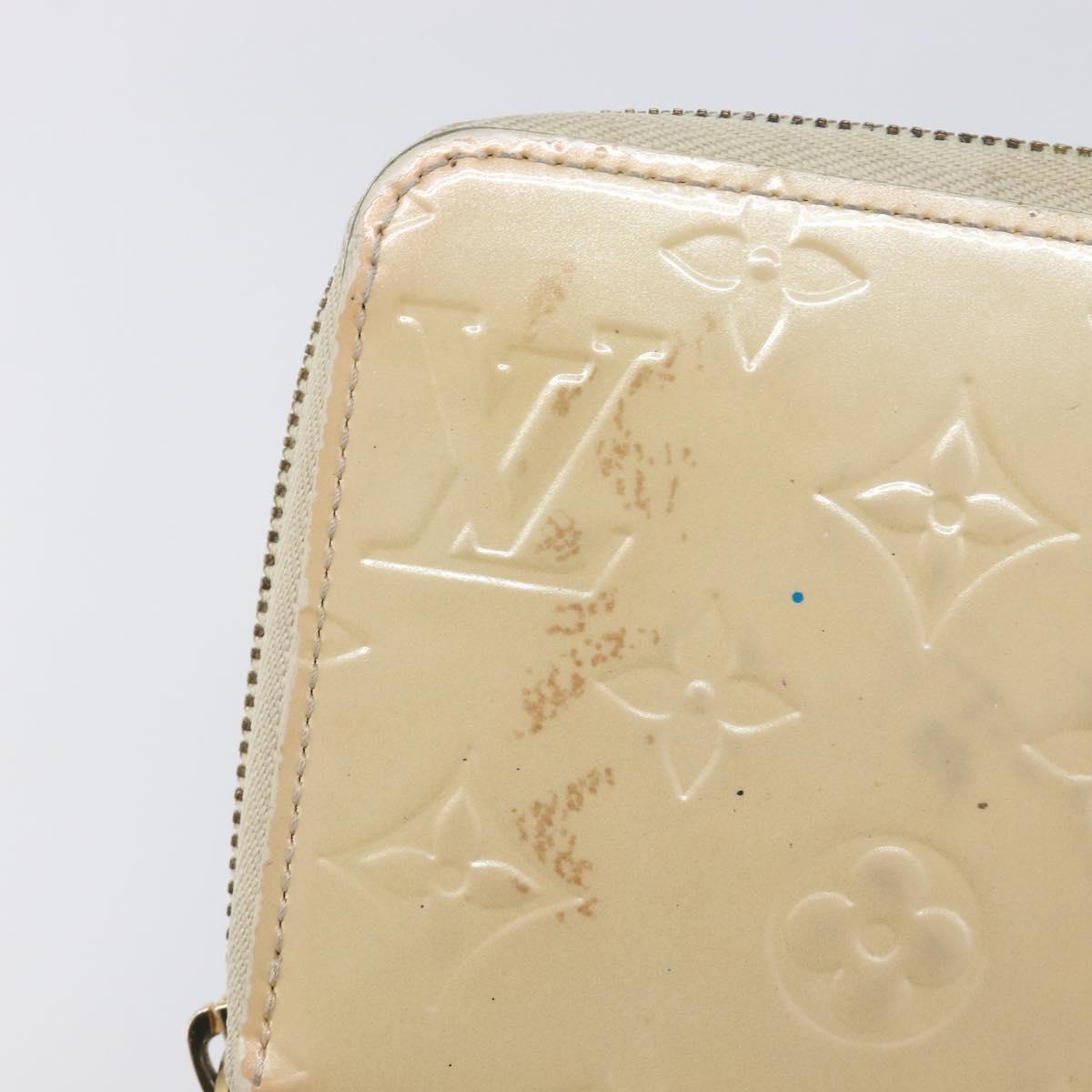 LOUIS VUITTON Monogram Long Wallet 2 Set Beige LV Auth ar14329