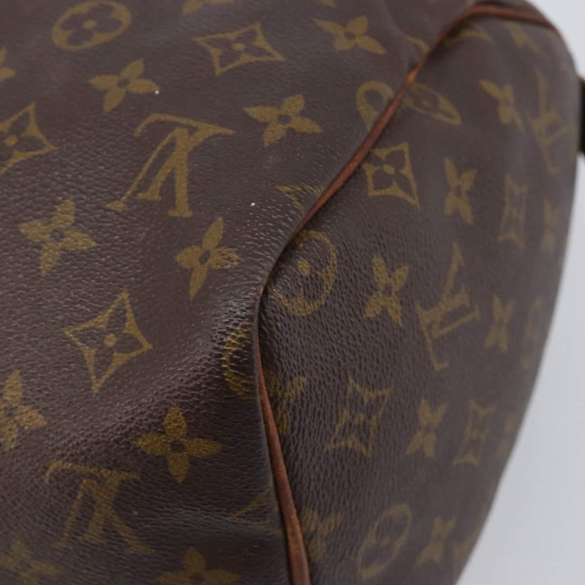 LOUIS VUITTON Monogram Speedy 30 Hand Bag M41526 LV Auth ar14349