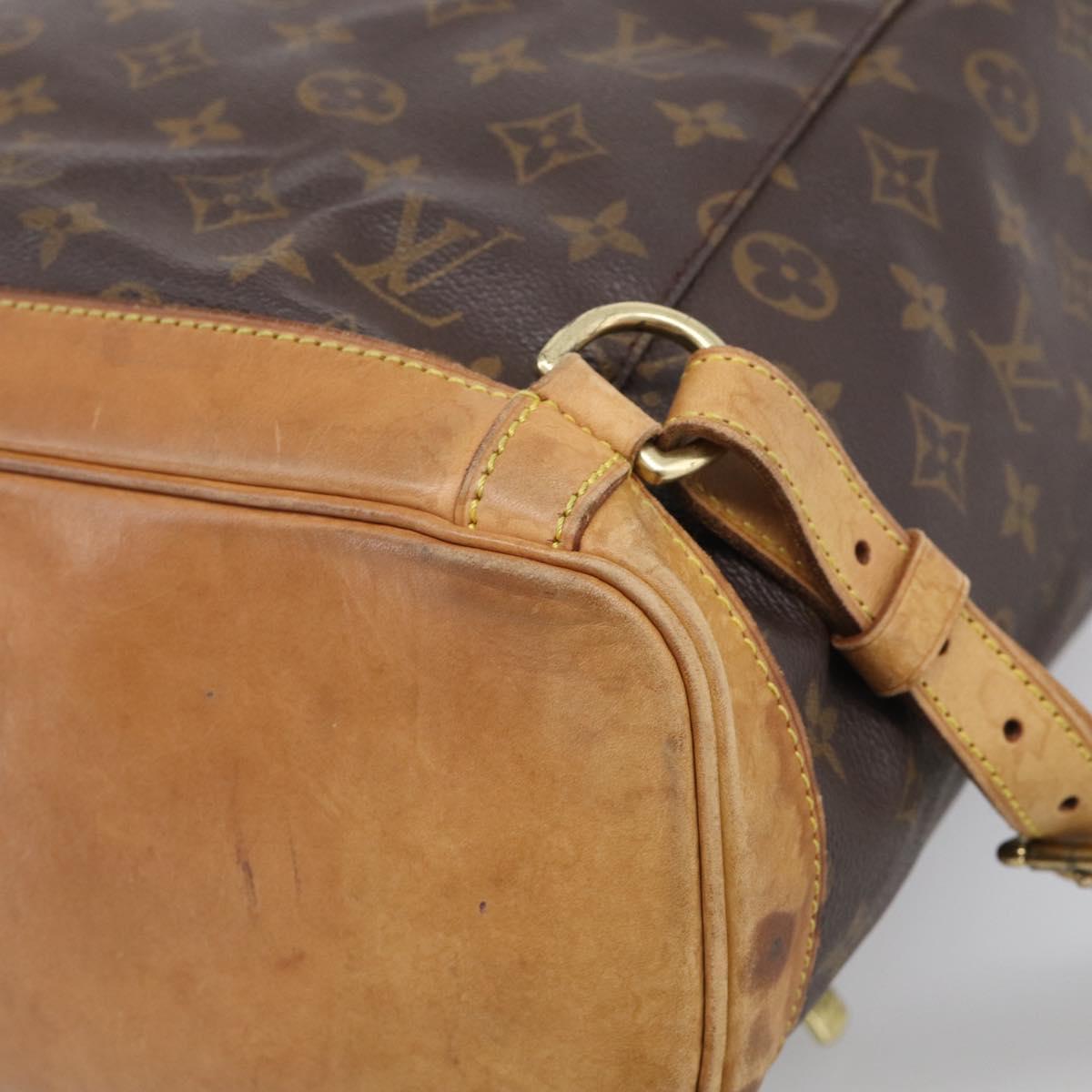 LOUIS VUITTON Monogram Montsouris GM Backpack M51135 LV Auth ar14350