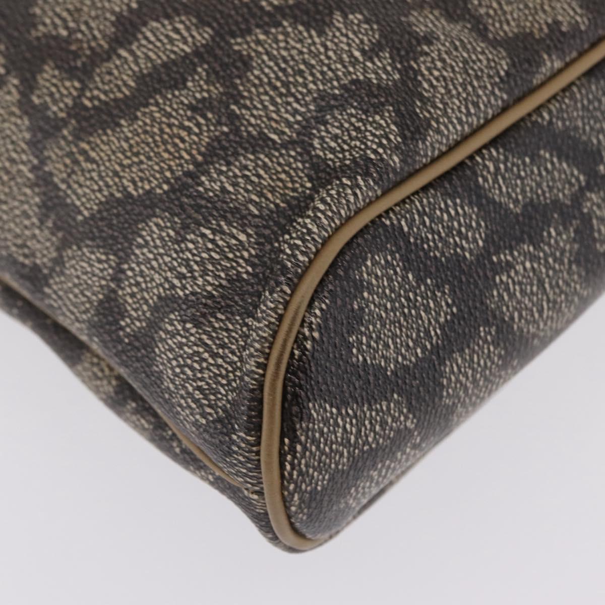 Saint Laurent Tote Bag PVC Canvas Black Auth ar14353