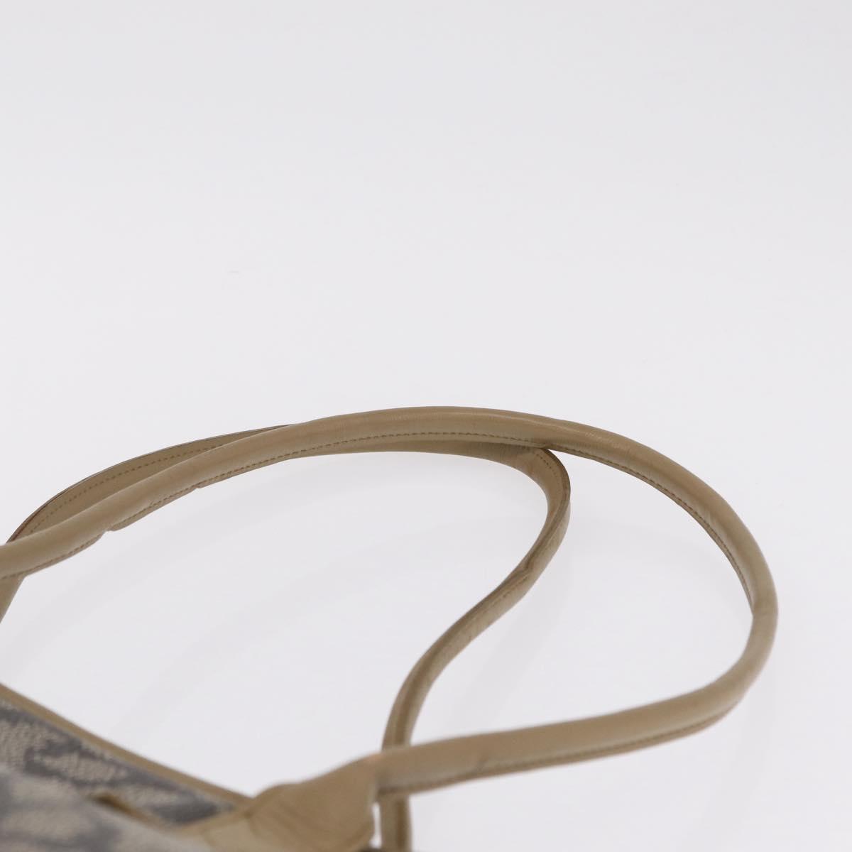 Saint Laurent Tote Bag PVC Canvas Black Auth ar14353