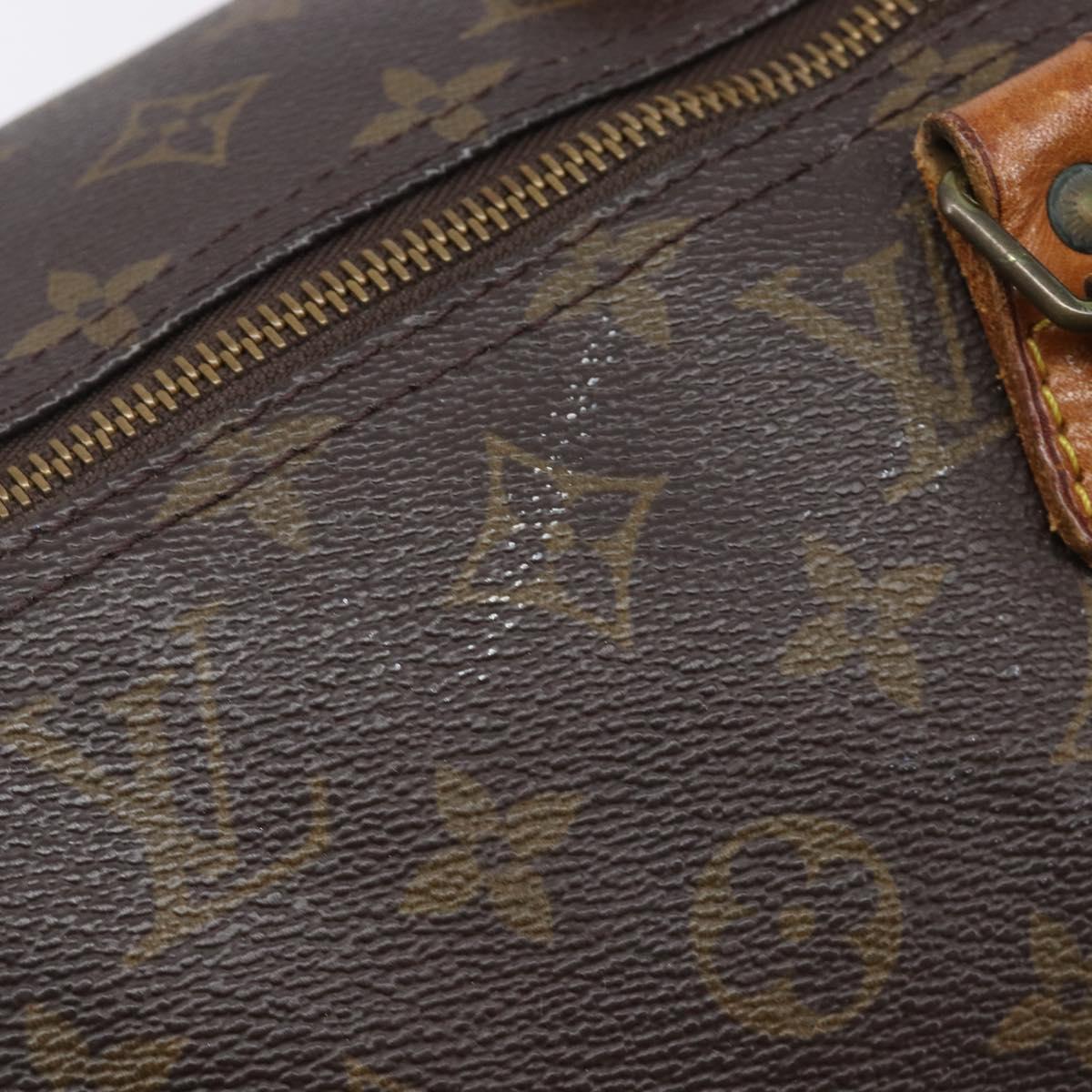 LOUIS VUITTON Monogram Speedy 40 Hand Bag M41522 LV Auth ar14363