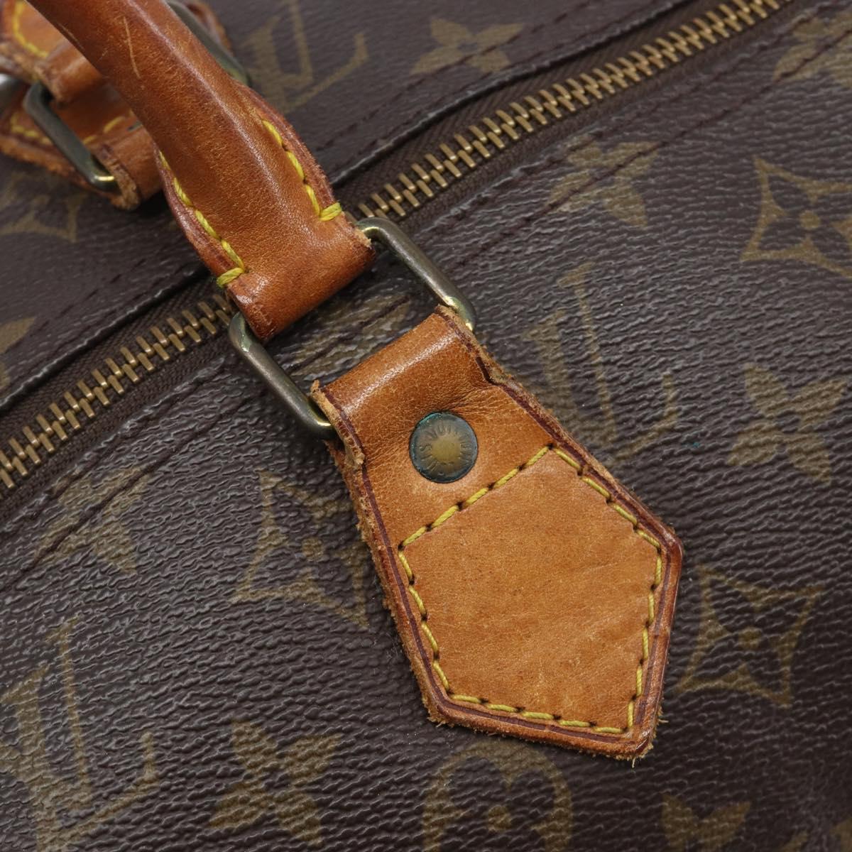 LOUIS VUITTON Monogram Speedy 40 Hand Bag M41522 LV Auth ar14363