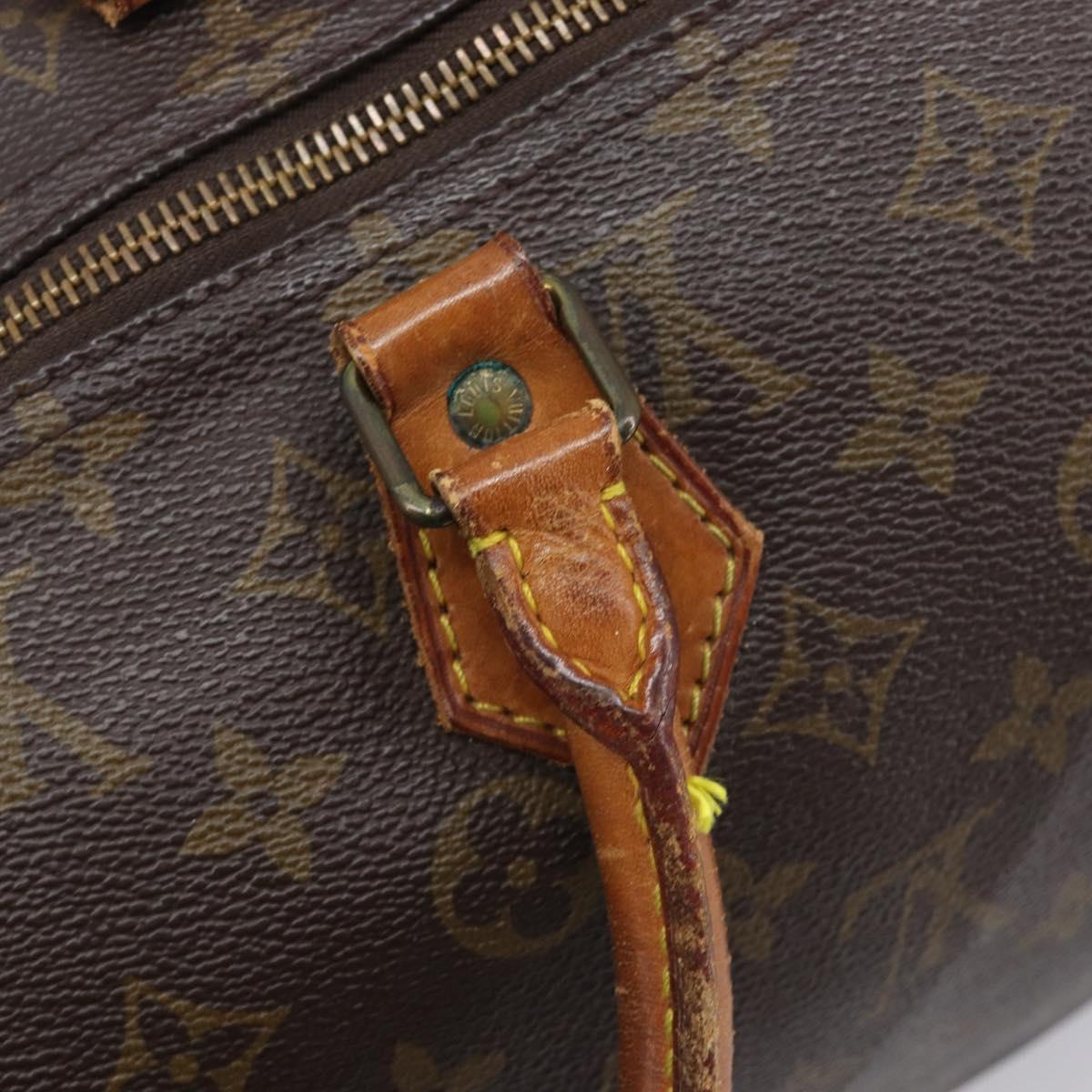 LOUIS VUITTON Monogram Speedy 40 Hand Bag M41522 LV Auth ar14363