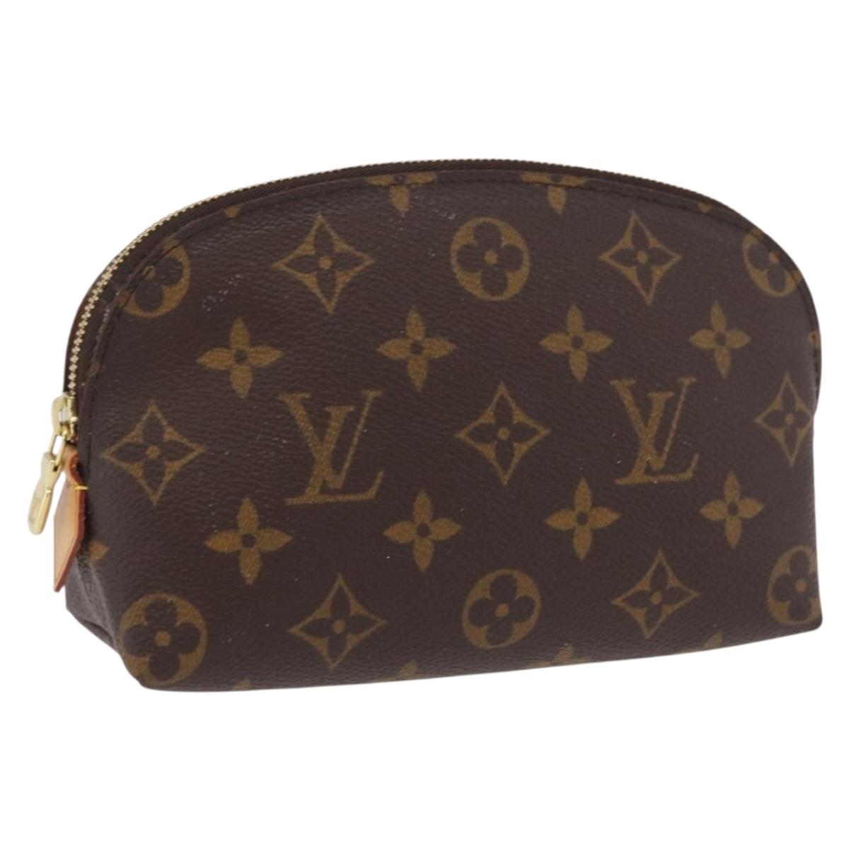 LOUIS VUITTON Monogram Pochette Cosmetic PM Pouch M43998 LV Auth ar14365